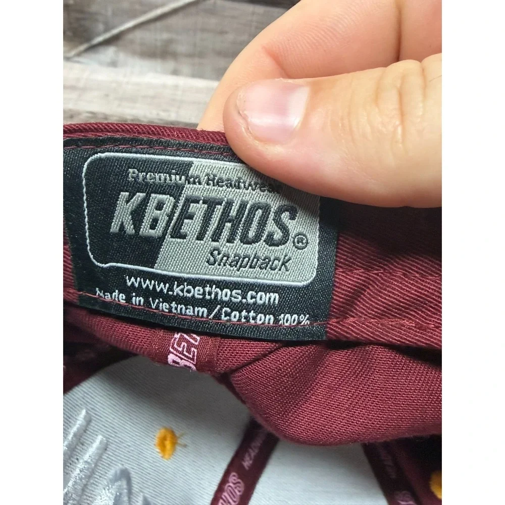 KB Ethos Snapback Washington Commanders Football Hat Red Yellow